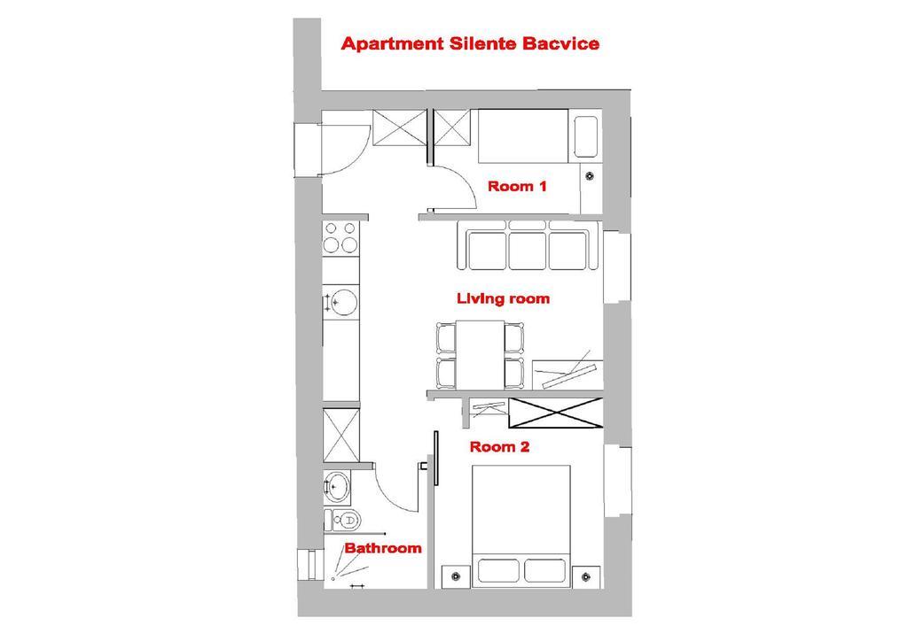 Luxury Rooms And Apartment Silente Bacvice Split Exteriör bild